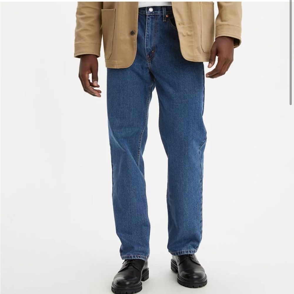 Levi's Men's 550 Relaxed Fit Blue Jeans 38x30 Workwear